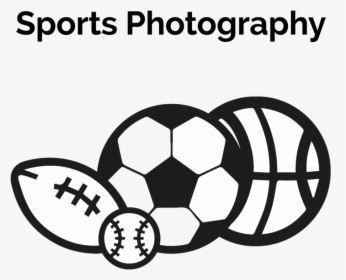 Sportsicon2 - Football Emoji Black And White, HD Png Download, Transparent PNG