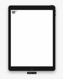 Ipad With A Webpage In Full Screen - Transparente D Une Tablette, HD Png Download, Transparent PNG