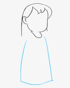 How To Draw Lilo From Lilo And Stitch - Sketch, HD Png Download, Transparent PNG