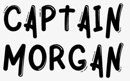 Captian Morgan Headline - Calligraphy, HD Png Download, Transparent PNG