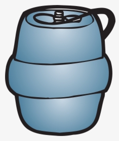 Beer Keg, Keg, Beer Dispenser, Beer Barrel, Beer Cooler - Beer Keg Clip Art, HD Png Download, Transparent PNG