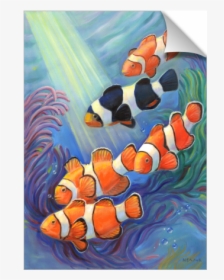 Clownfish Paradise - Clownfish Art, HD Png Download, Transparent PNG