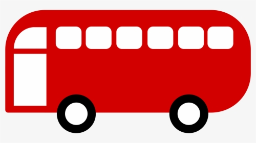 Bus Clipart Toy Bus - Red Bus Png, Transparent Png, Transparent PNG