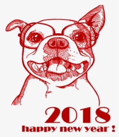 Dogs Vector Element - 2018 年 狗 年, HD Png Download, Transparent PNG