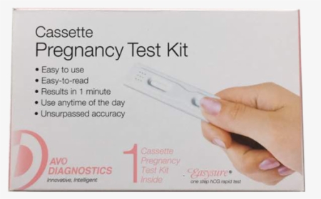 Avo Diagnostics Cassette Pregnancy Test Kit Malaysia - Diagnosis Of Pregnancy Kit, HD Png Download, Transparent PNG