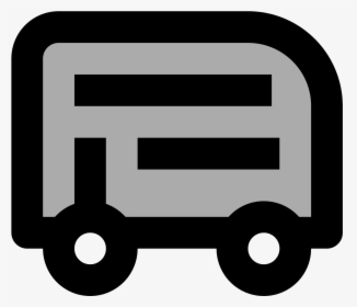 Double Decker Bus Icon Clipart , Png Download, Transparent Png, Transparent PNG