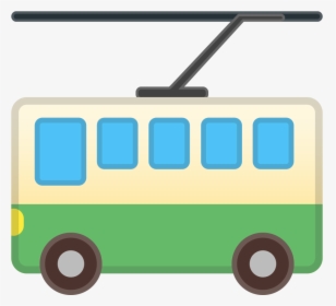 Trolleybus Icon - Троллейбус Картинка Для Детей Png, Transparent Png, Transparent PNG