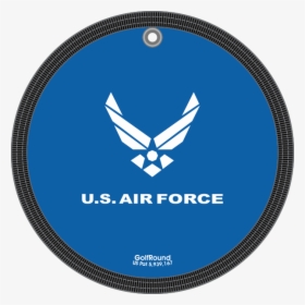 Golfround Towel Us Air Force - Transparent Background Us Air Force Logo Transparent, HD Png Download, Transparent PNG