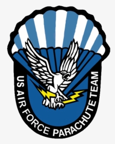Fileunited States Air Force Parachute Team Wings Of - 98th Flying Training Squadron, HD Png Download, Transparent PNG