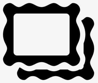 This Icon Is Of Two Squares Placed Over Each Other - Png Galeria Icon, Transparent Png, Transparent PNG