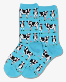 Women S Cows Crew Socks   Class Slick Lazy Image Js - Sock, HD Png Download, Transparent PNG