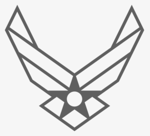 Us Air Force Logo Usaf - United States Air Force Logo, HD Png Download, Transparent PNG