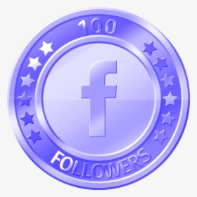 Get 100 Facebook Followers - 1000 Followers Facebook Logo, HD Png Download, Transparent PNG