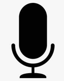 Microphone Silhouette Interface Photography Symbol - Microphone Icon Clipart, HD Png Download, Transparent PNG