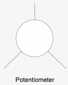 Potentiometer - Circle, HD Png Download, Transparent PNG