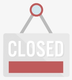 Closed Sign Icon - Sign, HD Png Download, Transparent PNG