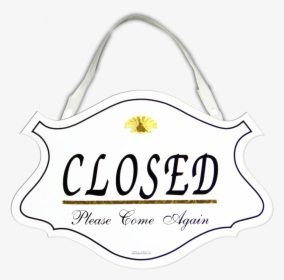 New Closed Sign - Handbag, HD Png Download, Transparent PNG