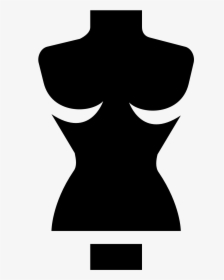 Transparent Black Woman Silhouette Png - Silueta De Mujer Torso, Png Download, Transparent PNG