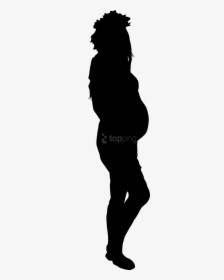 Black Silhouette Png - Free Clipart Children Running, Transparent Png, Transparent PNG