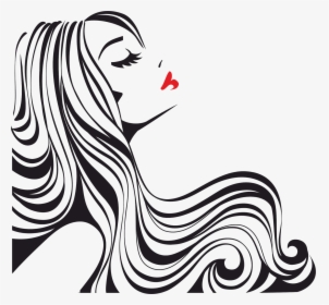 Hairdressing Woman Silhouette Royalty-free Free Hq - Beauty Parlour Clip Art, HD Png Download, Transparent PNG