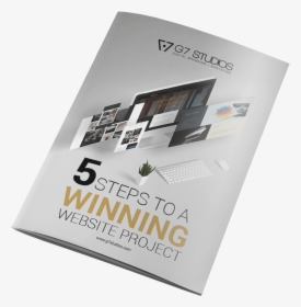 5 Steps To A Winning Website Project E Book Cover G7 - Flyer, HD Png Download, Transparent PNG
