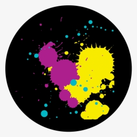 Paint Splatter - Circle, HD Png Download, Transparent PNG