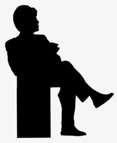 Person Sitting Silhouette 7, Buy Clip Art - Orang Vektor Png, Transparent Png, Transparent PNG