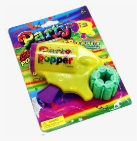 Party Popper Revolver   Title Party Popper Revolver - Party Popper Revolver, HD Png Download, Transparent PNG