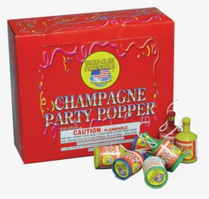 Champagne Party Popper - Box, HD Png Download, Transparent PNG