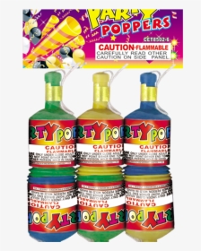 Party Poppers 1446 Cet8502 6 - Party Poppers Fireworks, HD Png Download, Transparent PNG