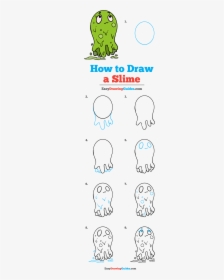 How To Draw Slime, HD Png Download, Transparent PNG