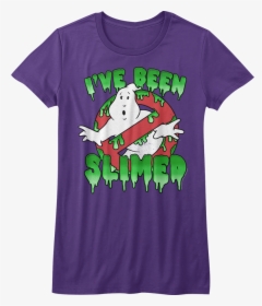 Junior I Ve Been Slimed Real Ghostbusters Shirt - Ve Been Slimed Ghostbusters, HD Png Download, Transparent PNG