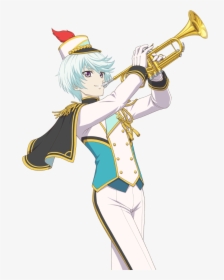Mikleo S 5☆ And 6☆ Images From The Marching Band Gacha - Marching Band Mikleo, HD Png Download, Transparent PNG