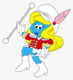 Smurfette Marching Band - Cartoon, HD Png Download, Transparent PNG