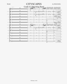 Transparent Marching Band Png - Sheet Music, Png Download, Transparent PNG