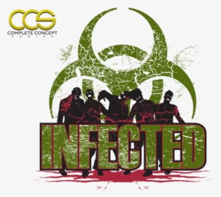 Infected Branding Ccs - Graphic Design, HD Png Download, Transparent PNG