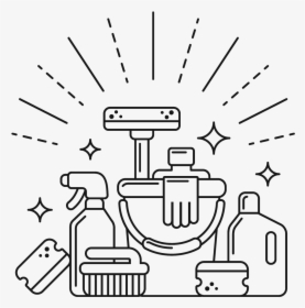 Cleaning Icon - Cleaning Illustration, HD Png Download, Transparent PNG