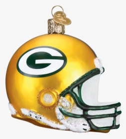 Old World Christmas- Green Bay Packers Helmet Ornament - Jacksonville Jaguars Old Helmet, HD Png Download, Transparent PNG