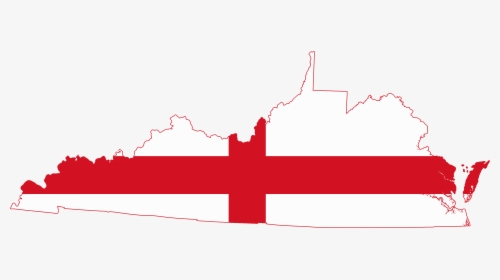 Flag Map Of The Colony Of Virginia - Colony Of Virginia Flag Map, HD Png Download, Transparent PNG