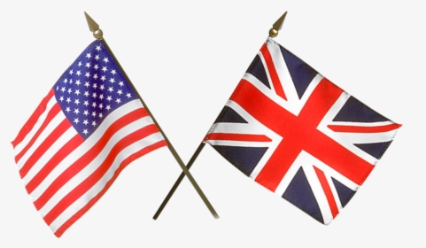 American English - Germany And Us Flag, HD Png Download, Transparent PNG