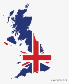 Uk Flag In Country, HD Png Download, Transparent PNG