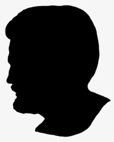 Male Face Silhouette - John Adams Head Silhouette, HD Png Download, Transparent PNG
