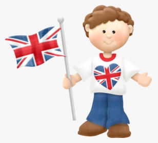 Britain Flag Child Clipart, HD Png Download, Transparent PNG