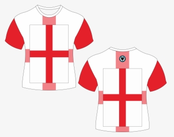 England Country Flag Shirt - Illustration, HD Png Download, Transparent PNG