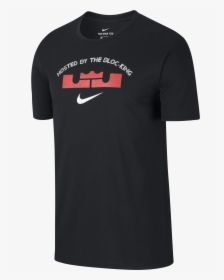 Nike Lebron James Block Party Dry Tee - Active Shirt, HD Png Download, Transparent PNG