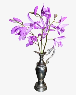 Chinese Orchids, Vase, Spring - Chinese Flower Pot Png, Transparent Png, Transparent PNG