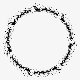 This Free Icons Png Design Of Barbed Wire Circle 2 - Birthday Border Black And White Png, Transparent Png, Transparent PNG