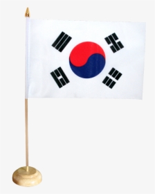 South Korea Table Flag - South Korea Flag Button, HD Png Download, Transparent PNG