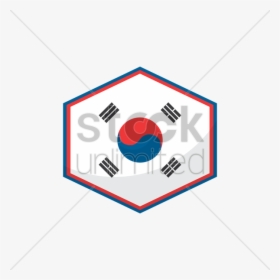 South Korea Flag Icon V矢量图形 - Kick American Football, HD Png Download, Transparent PNG