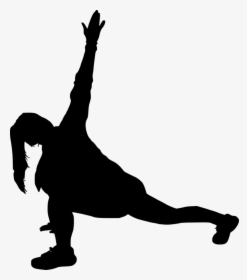 Fitness-silhouette - Exercise, HD Png Download, Transparent PNG